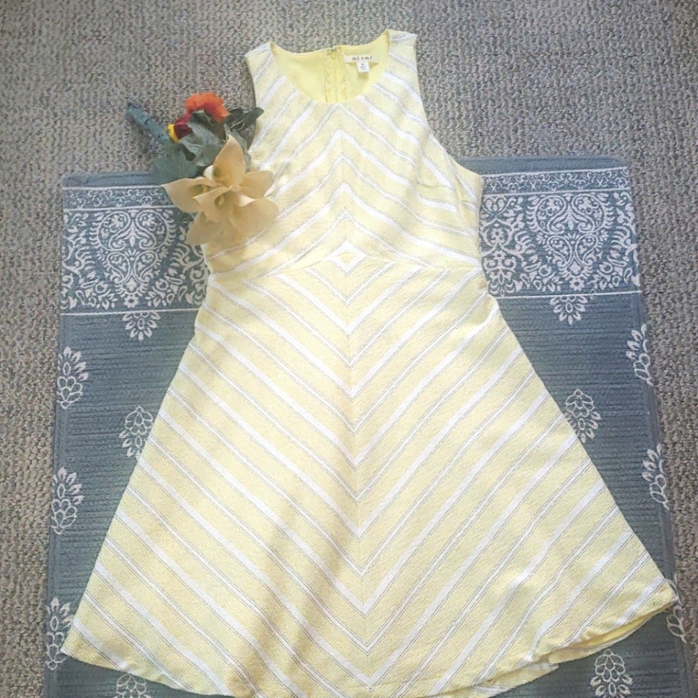 ADORABLE FRANCESCA'S COLLECTION SUMMER ALIGN DRESS